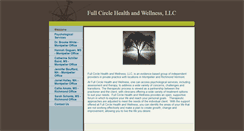 Desktop Screenshot of fullcirclehealth-wellness.com